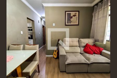 Sala de apartamento à venda com 3 quartos, 65m² em Horto Florestal, Belo Horizonte