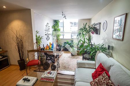 Sala de apartamento à venda com 3 quartos, 116m² em Laranjeiras, Rio de Janeiro