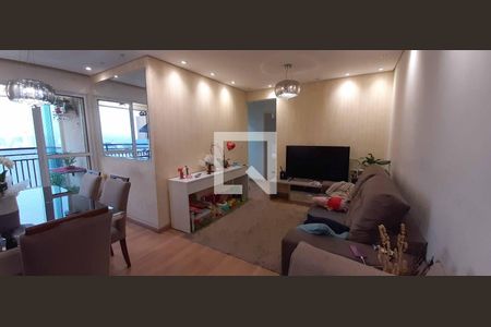 Sala de apartamento à venda com 3 quartos, 73m² em Vila Osasco, Osasco