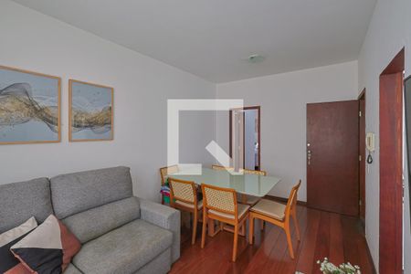 Sala de apartamento à venda com 1 quarto, 50m² em Funcionários, Belo Horizonte