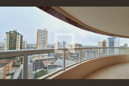 Varanda da Sala de apartamento para alugar com 2 quartos, 75m² em Tupi, Praia Grande