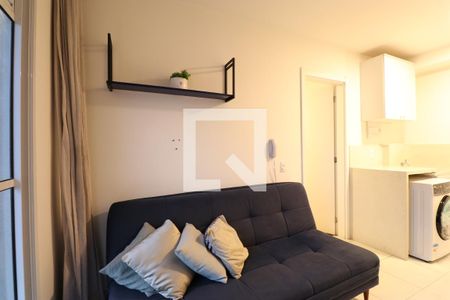 Sala de apartamento para alugar com 1 quarto, 35m² em Vila Romana, São Paulo