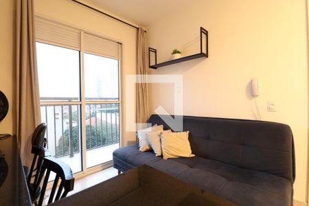 Sala de apartamento para alugar com 1 quarto, 35m² em Vila Romana, São Paulo