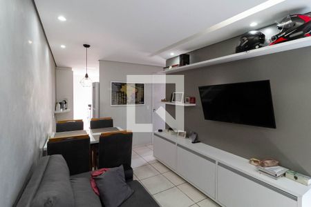 Sala de apartamento à venda com 2 quartos, 45m² em Trevo, Belo Horizonte