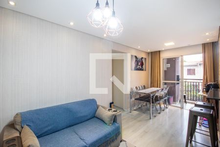 Sala de apartamento à venda com 2 quartos, 54m² em Novo Osasco, Osasco