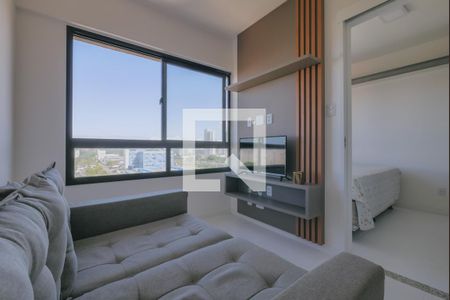 Sala de apartamento para alugar com 1 quarto, 29m² em Imbuí, Salvador