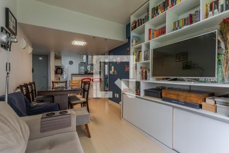 Sala de apartamento à venda com 2 quartos, 75m² em Jardim do Salso, Porto Alegre