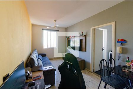 Sala de apartamento à venda com 2 quartos, 55m² em Havaí, Belo Horizonte