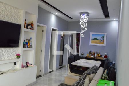 Sala  de apartamento à venda com 2 quartos, 49m² em Curicica, Rio de Janeiro