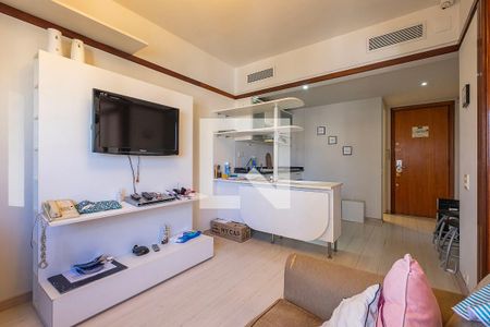 Sala/Cozinha de apartamento à venda com 1 quarto, 62m² em Jardim Paulista, São Paulo