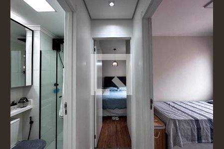 Corredor Quartos de apartamento à venda com 2 quartos, 33m² em Vila Socorro, São Paulo