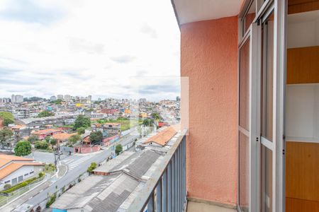 Vista da Varanda da sala  de apartamento para alugar com 2 quartos, 58m² em Taboão, Diadema