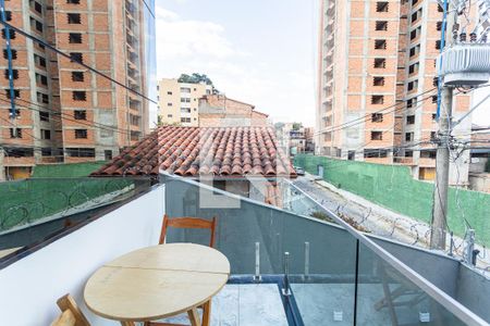 Varanda da Sala de casa à venda com 3 quartos, 129m² em Santa Tereza, Belo Horizonte