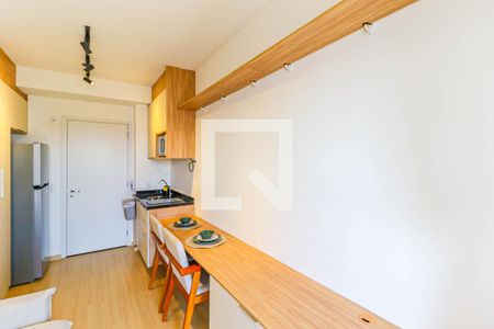 Sala de apartamento para alugar com 1 quarto, 33m² em Santo Amaro, São Paulo