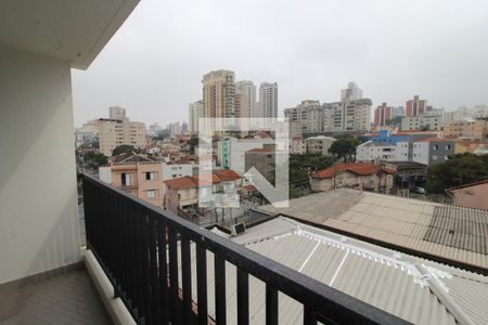 Sala / Cozinha - Varanda de apartamento para alugar com 2 quartos, 43m² em Jardim São Paulo, São Paulo