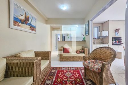 Sala de apartamento para alugar com 3 quartos, 84m² em Jardim Praiano, Guarujá