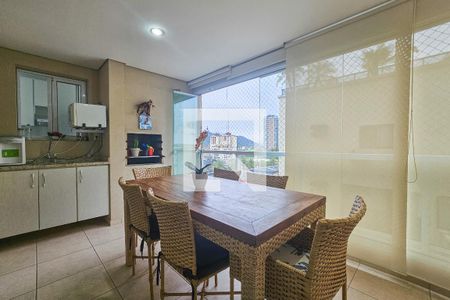 Varanda de apartamento para alugar com 3 quartos, 84m² em Jardim Praiano, Guarujá