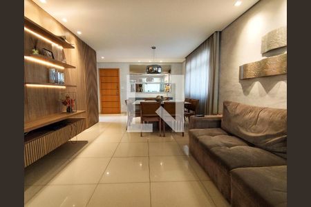 Sala de apartamento para alugar com 3 quartos, 120m² em Carmo, Belo Horizonte