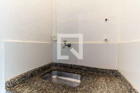 Cozinha de kitnet/studio para alugar com 1 quarto, 33m² em Higienópolis, São Paulo