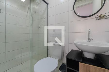 Banheiro de kitnet/studio à venda com 1 quarto, 28m² em Bela Vista, São Paulo