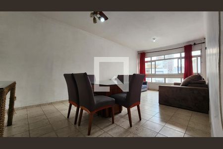 Sala de apartamento para alugar com 2 quartos, 98m² em Boqueirão, Santos