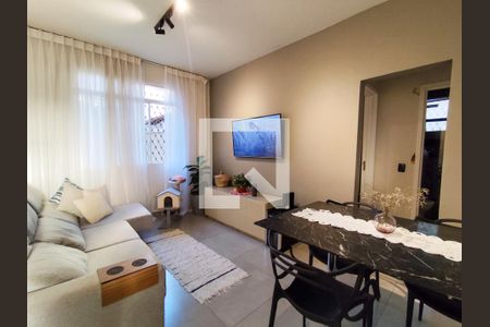 Sala  de apartamento à venda com 2 quartos, 59m² em Santa Efigênia, Belo Horizonte