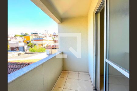 Varanda Sala de apartamento à venda com 2 quartos, 54m² em João Pinheiro, Belo Horizonte