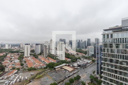 Vista da Varanda da Sala de apartamento para alugar com 3 quartos, 197m² em Jardim das Acácias, São Paulo