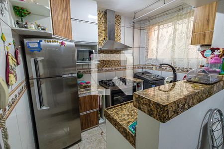 Cozinha de apartamento à venda com 2 quartos, 47m² em São João Batista, Belo Horizonte