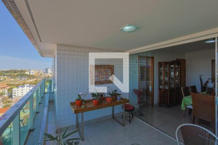 Varanda de apartamento para alugar com 4 quartos, 268m² em Santa Ines, Belo Horizonte