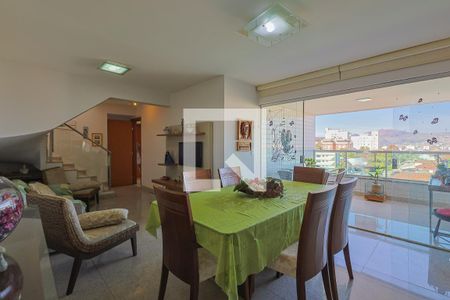 Sala de apartamento para alugar com 4 quartos, 268m² em Santa Ines, Belo Horizonte