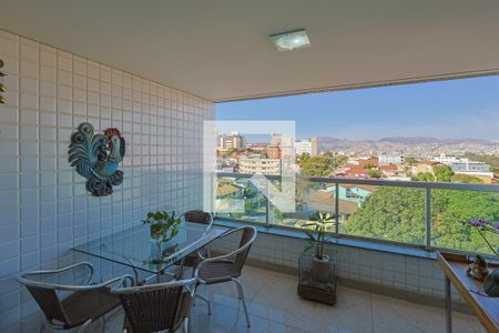 Varanda de apartamento para alugar com 4 quartos, 268m² em Santa Ines, Belo Horizonte