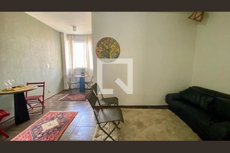 Sala de apartamento à venda com 1 quarto, 57m² em Barro Preto, Belo Horizonte