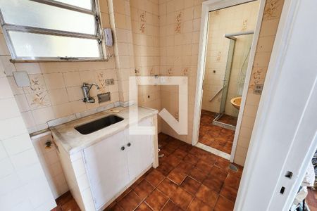 Cozinha de apartamento à venda com 1 quarto, 42m² em Catete, Rio de Janeiro