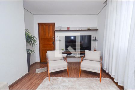 Sala de estar de apartamento à venda com 3 quartos, 113m² em Sagrada Família, Belo Horizonte