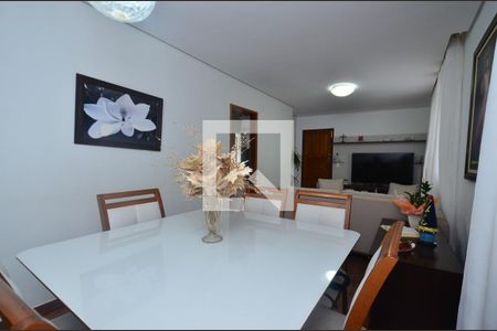 Sala de jantar de apartamento à venda com 3 quartos, 113m² em Sagrada Família, Belo Horizonte