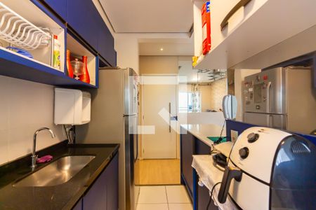 Cozinha de apartamento à venda com 2 quartos, 53m² em City Bussocaba, Osasco