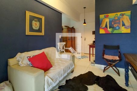 Sala de apartamento para alugar com 2 quartos, 56m² em Aviação, Praia Grande