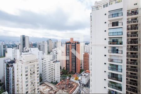 Vista da Varanda de kitnet/studio para alugar com 1 quarto, 26m² em Vila Nova Conceição, São Paulo