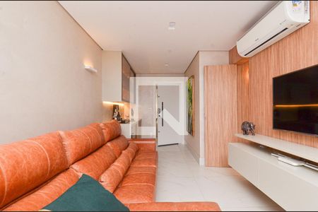 Sala de estar de apartamento à venda com 3 quartos, 106m² em Funcionários, Belo Horizonte