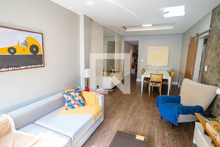 Sala de apartamento para alugar com 3 quartos, 100m² em Humaitá, Rio de Janeiro