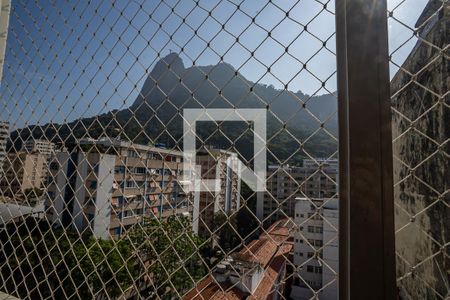 Sala de apartamento para alugar com 3 quartos, 100m² em Humaitá, Rio de Janeiro