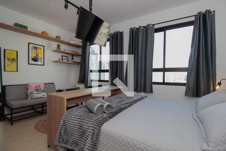 Quarto  de kitnet/studio para alugar com 1 quarto, 24m² em Pinheiros, São Paulo