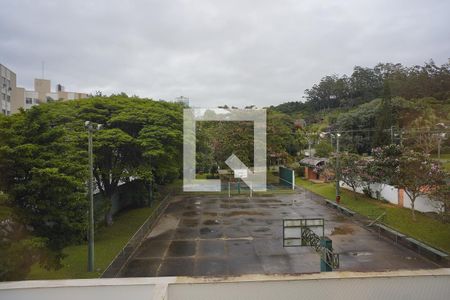 Sala - Vista de apartamento para alugar com 1 quarto, 43m² em Carvoeira, Florianópolis