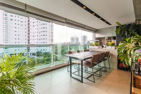 Sala de apartamento à venda com 4 quartos, 200m² em Alphaville Empresarial, Barueri