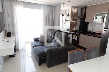 Sala de apartamento para alugar com 2 quartos, 55m² em Vila Miriam, Guarulhos