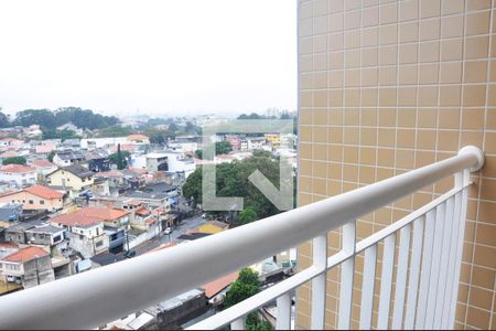 Varanda da Sala de apartamento à venda com 2 quartos, 63m² em Parque Maria Domitila, São Paulo