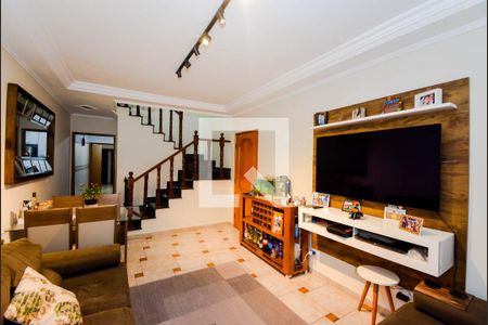 Sala de casa de condomínio à venda com 3 quartos, 150m² em Parque Santo Antônio, Guarulhos