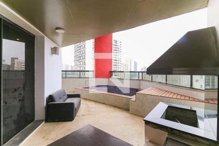 Varanda  de apartamento à venda com 4 quartos, 400m² em Vila Suzana, São Paulo