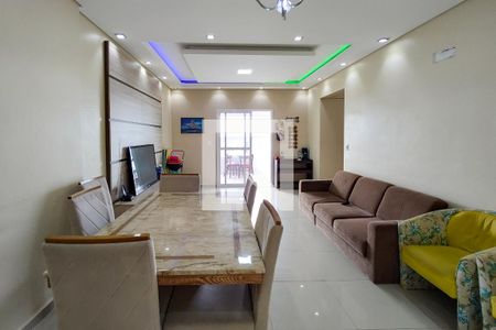 Sala de apartamento para alugar com 2 quartos, 95m² em Guilhermina, Praia Grande